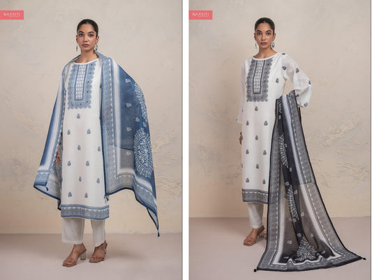 Roze 4959 Naariti Linen Pant Style Suits Wholesaler India