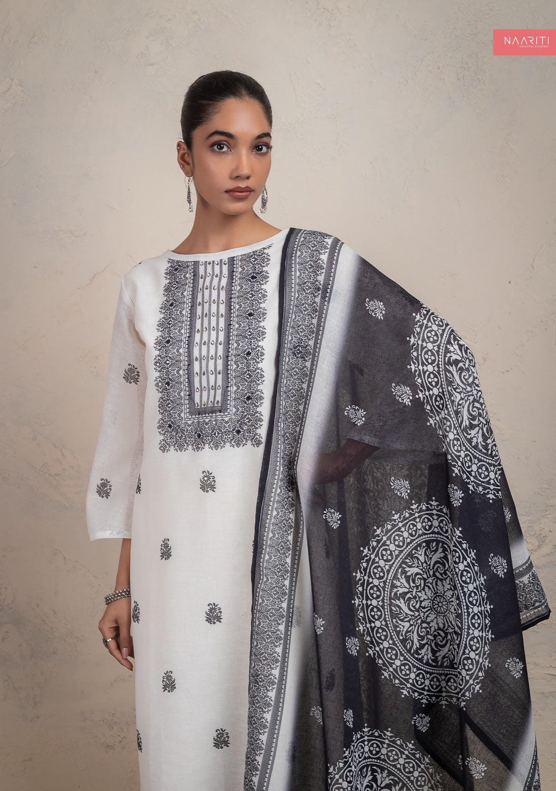 Roze 4959 Naariti Linen Pant Style Suits Wholesaler India