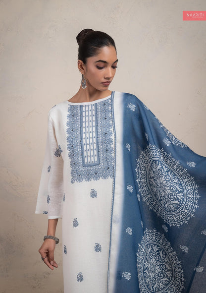 Roze 4959 Naariti Linen Pant Style Suits Wholesaler India