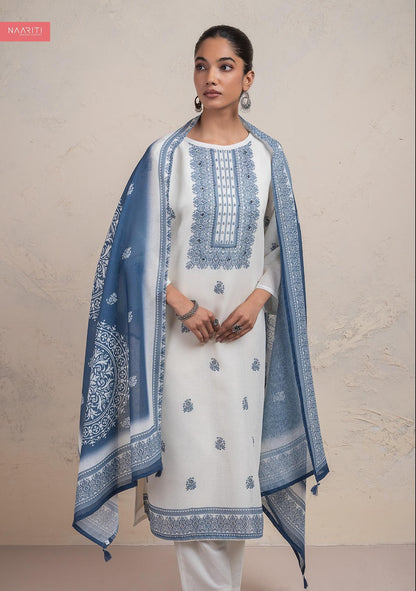 Roze 4959 Naariti Linen Pant Style Suits Wholesaler India