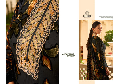 Rozina Rupali Viscose Velvet Suits Wholesale