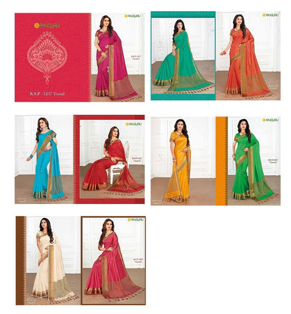 Rsp 1257 Tasaal Rajguru Silk Sarees Manufacturer Ahmedabad