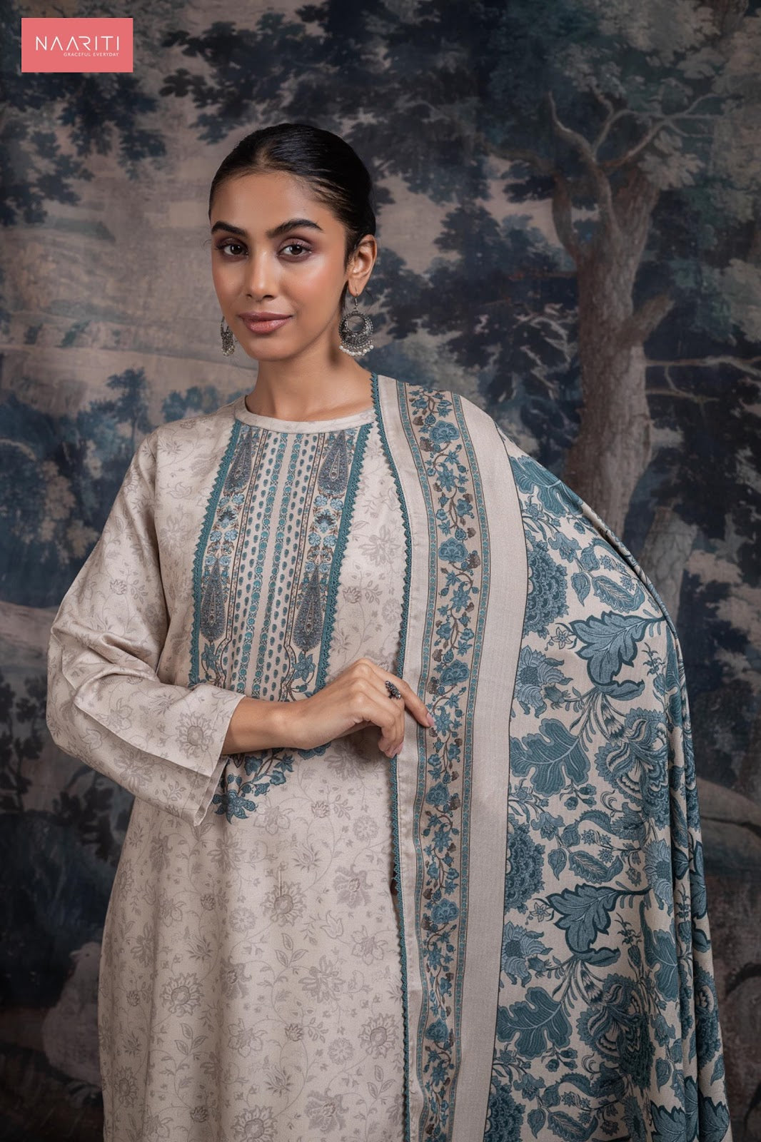 Ruaam Naariti Pashmina Suits Wholesaler Ahmedabad