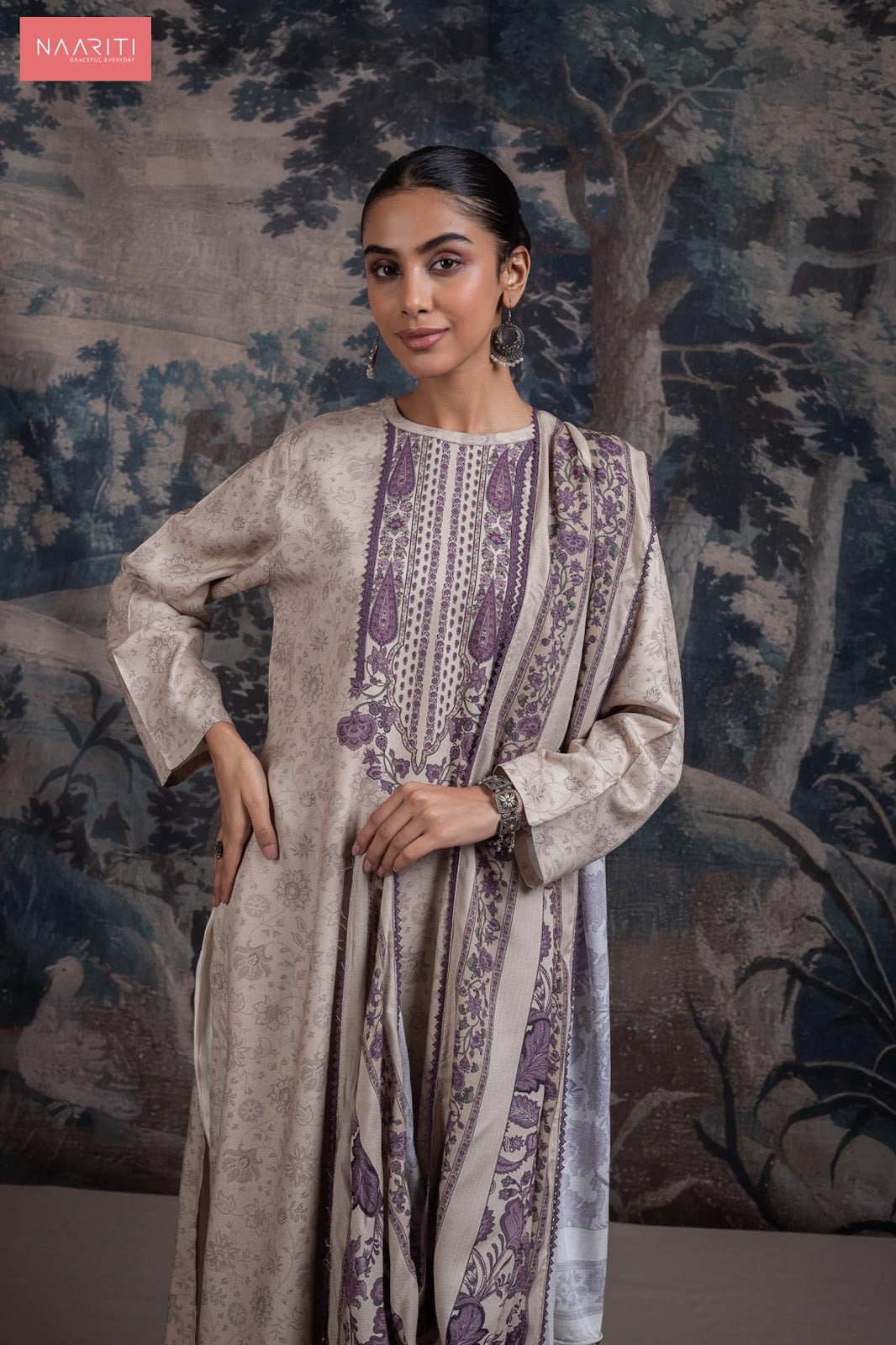 Ruaam Naariti Pashmina Suits Wholesaler Ahmedabad