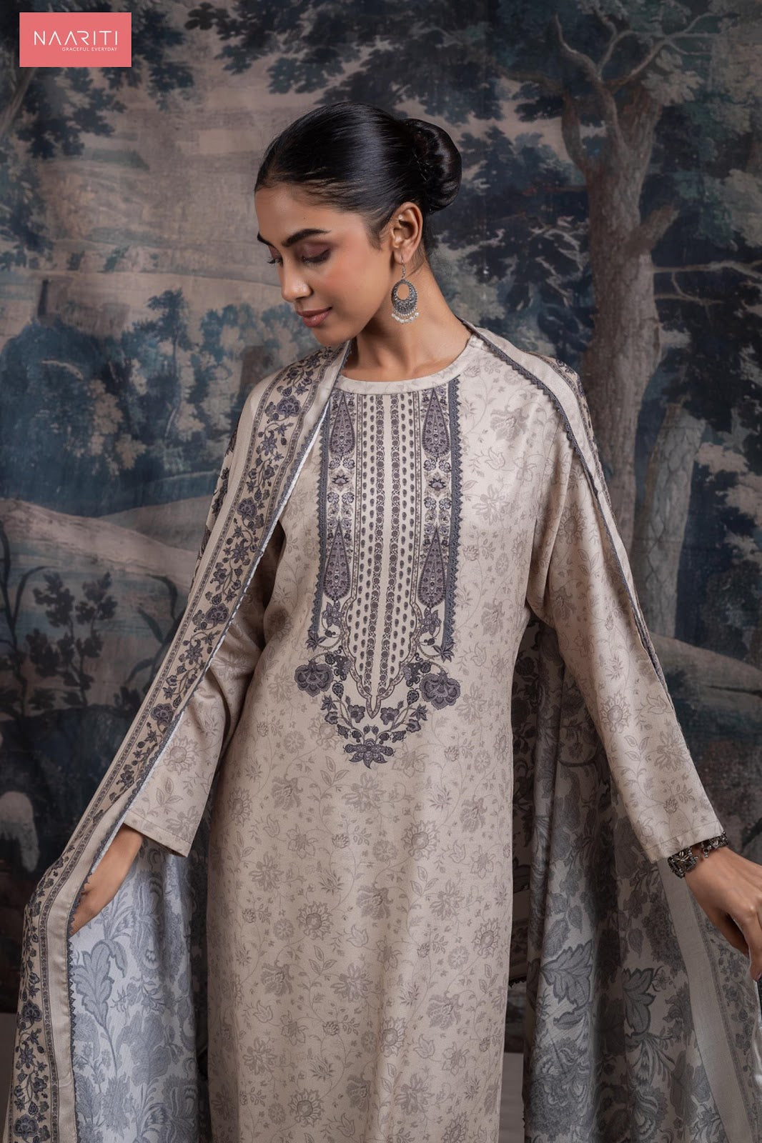 Ruaam Naariti Pashmina Suits Wholesaler Ahmedabad