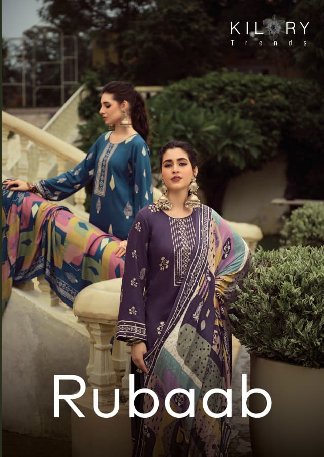 Rubaab Kilory Pashmina Suits Manufacturer Gujarat