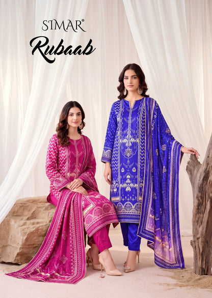 Rubaab Simar Gajji Silk Pant Style Suits Wholesale Price