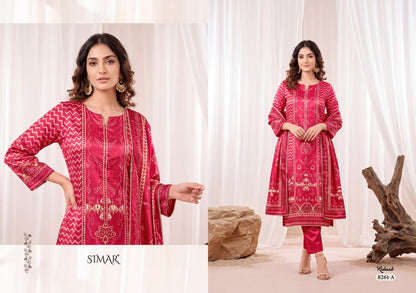 Rubaab Simar Gajji Silk Pant Style Suits Wholesale Price
