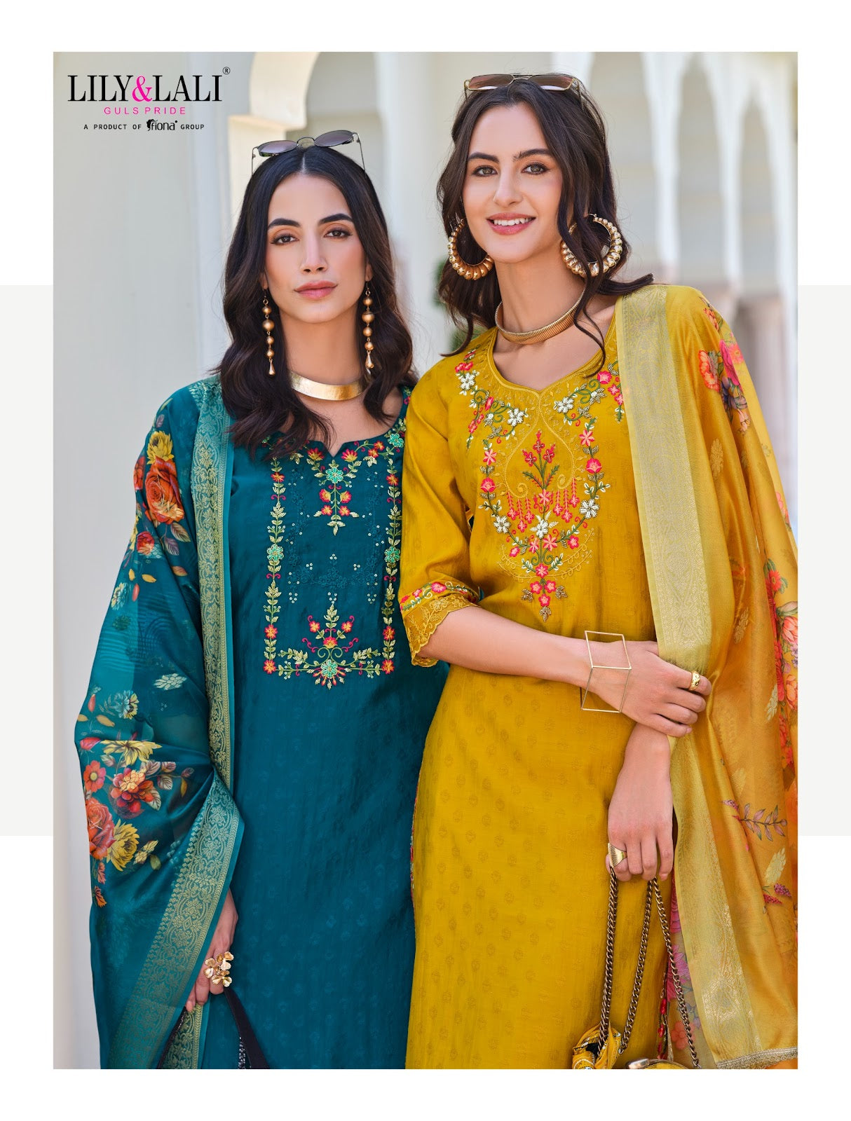 Rubab Vol 2 Lily Lali Viscose Silk Readymade Pant Style Suits Wholesaler India