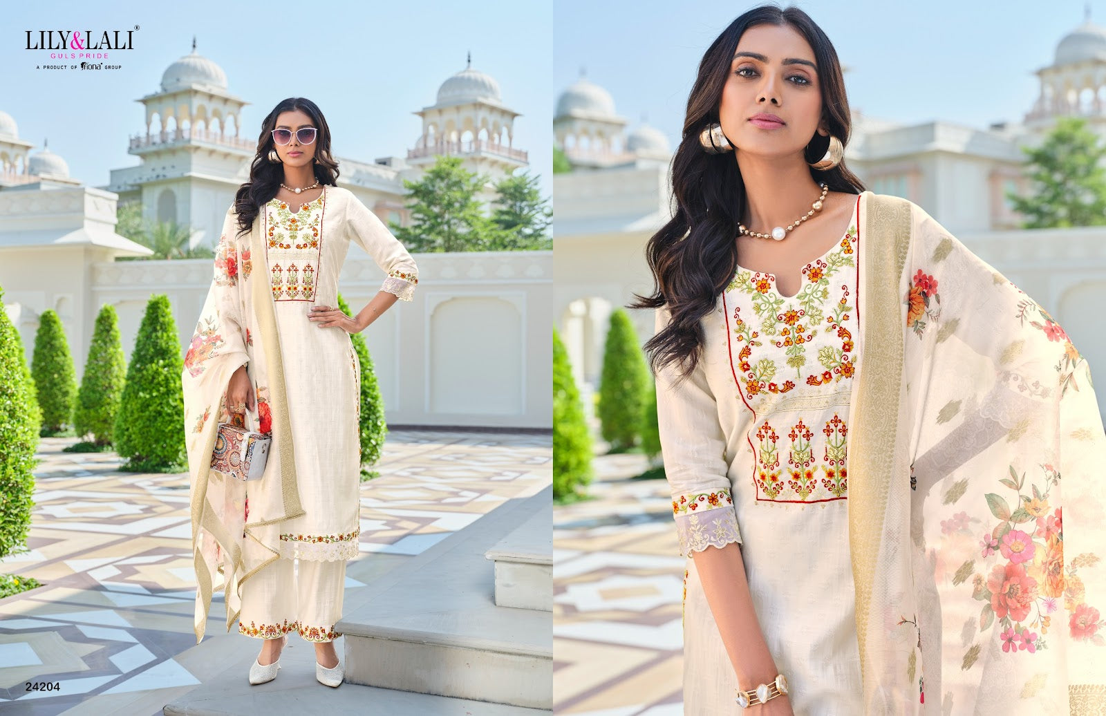 Rubab Vol 2 Lily Lali Viscose Silk Readymade Pant Style Suits Wholesaler India