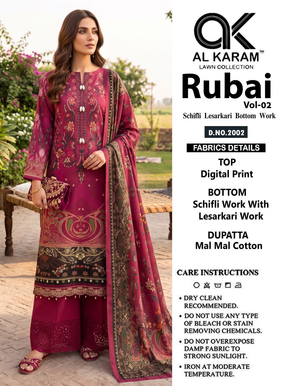 Rubai Vol 2 Al Karam Cotton Karachi Salwar Suits Wholesaler Ahmedabad