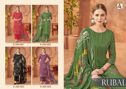 Rubal Alok Viscose Muslin Karachi Salwar Suits Wholesale Price