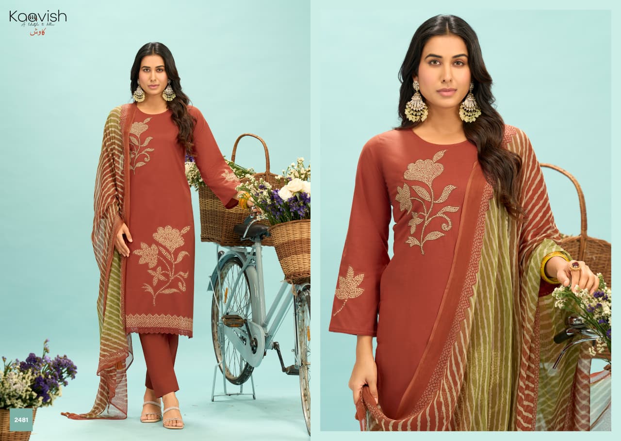 Rubiaa Kaavish Lawn Cotton Pant Style Suits Wholesale Rate