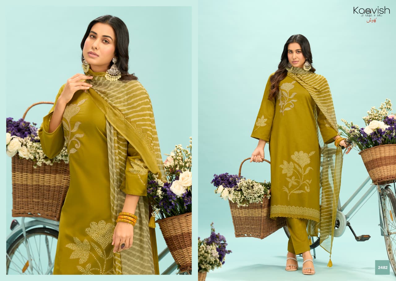 Rubiaa Kaavish Lawn Cotton Pant Style Suits Wholesale Rate