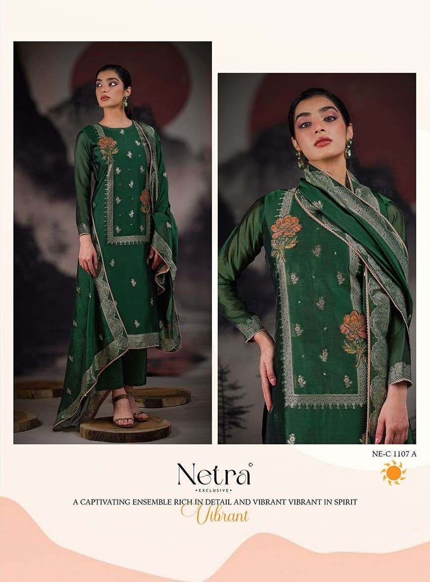 Rubina Netra Premium Viscose Pant Style Suits Exporter India