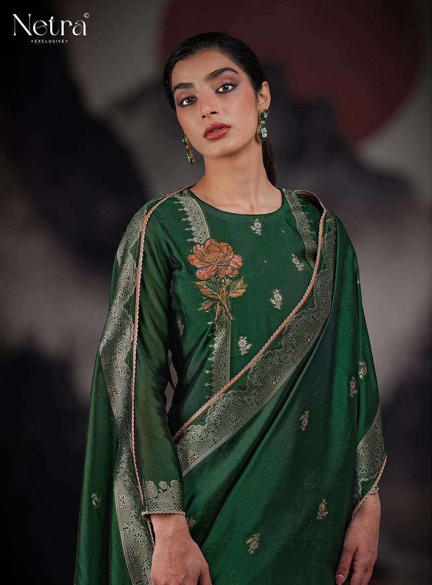 Rubina Netra Premium Viscose Pant Style Suits Exporter India