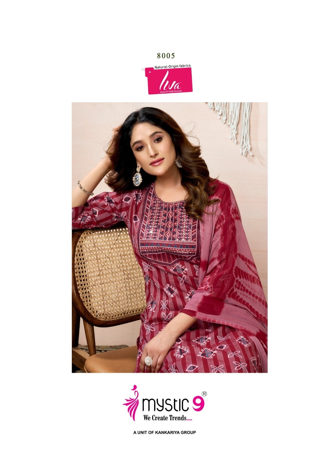 Rubina Vol 8 Mystic 9 Premium Rayon Readymade Suits Exporter Gujarat