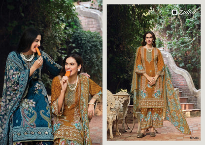 Rubina Zulfat Designer Rayon Karachi Salwar Suits Supplier Ahmedabad