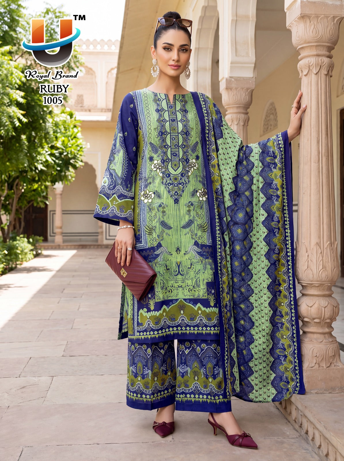Ruby Vol 1 Royal Brand Cotton Karachi Salwar Suits Wholesale Rate