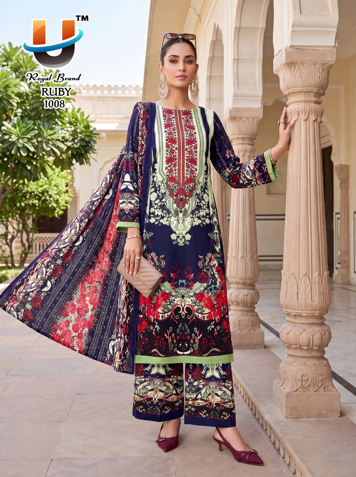Ruby Vol 1 Royal Brand Cotton Karachi Salwar Suits Wholesale Rate
