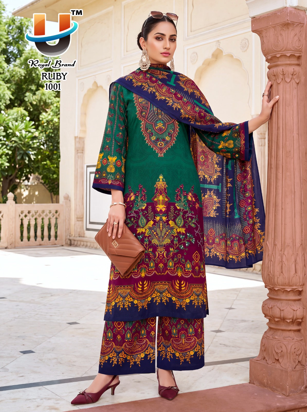 Ruby Vol 1 Royal Brand Cotton Karachi Salwar Suits Wholesale Rate