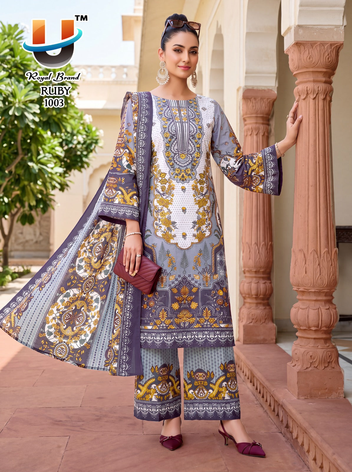 Ruby Vol 1 Royal Brand Cotton Karachi Salwar Suits Wholesale Rate