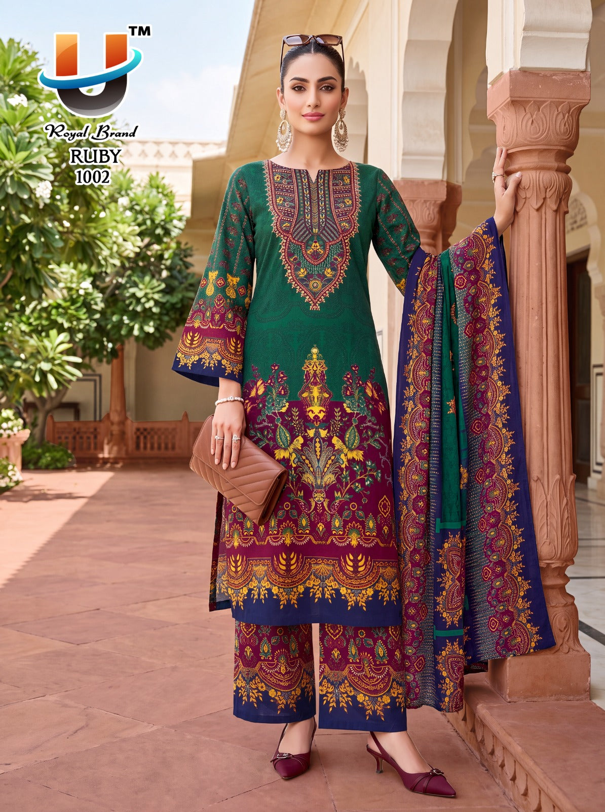 Ruby Vol 1 Royal Brand Cotton Karachi Salwar Suits Wholesale Rate