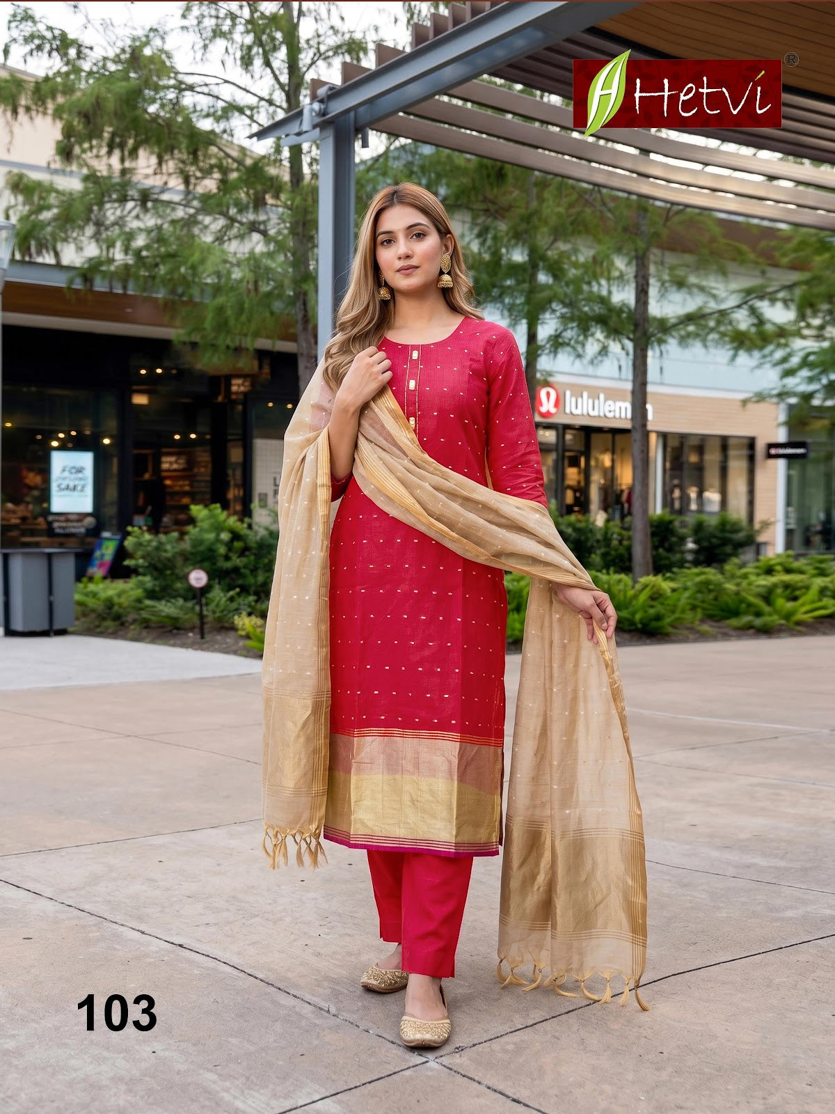 Ruchika Hetvi Jam Silk Readymade Pant Style Suits Manufacturer India