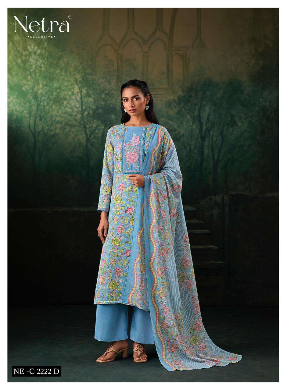 Rudra Netra Cotton Pant Style Suits Wholesaler