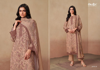 Rudrani Omtex Muslin Pant Style Suits Manufacturer