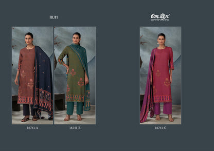 Ruh Omtex Pashmina Suits Wholesale Rate