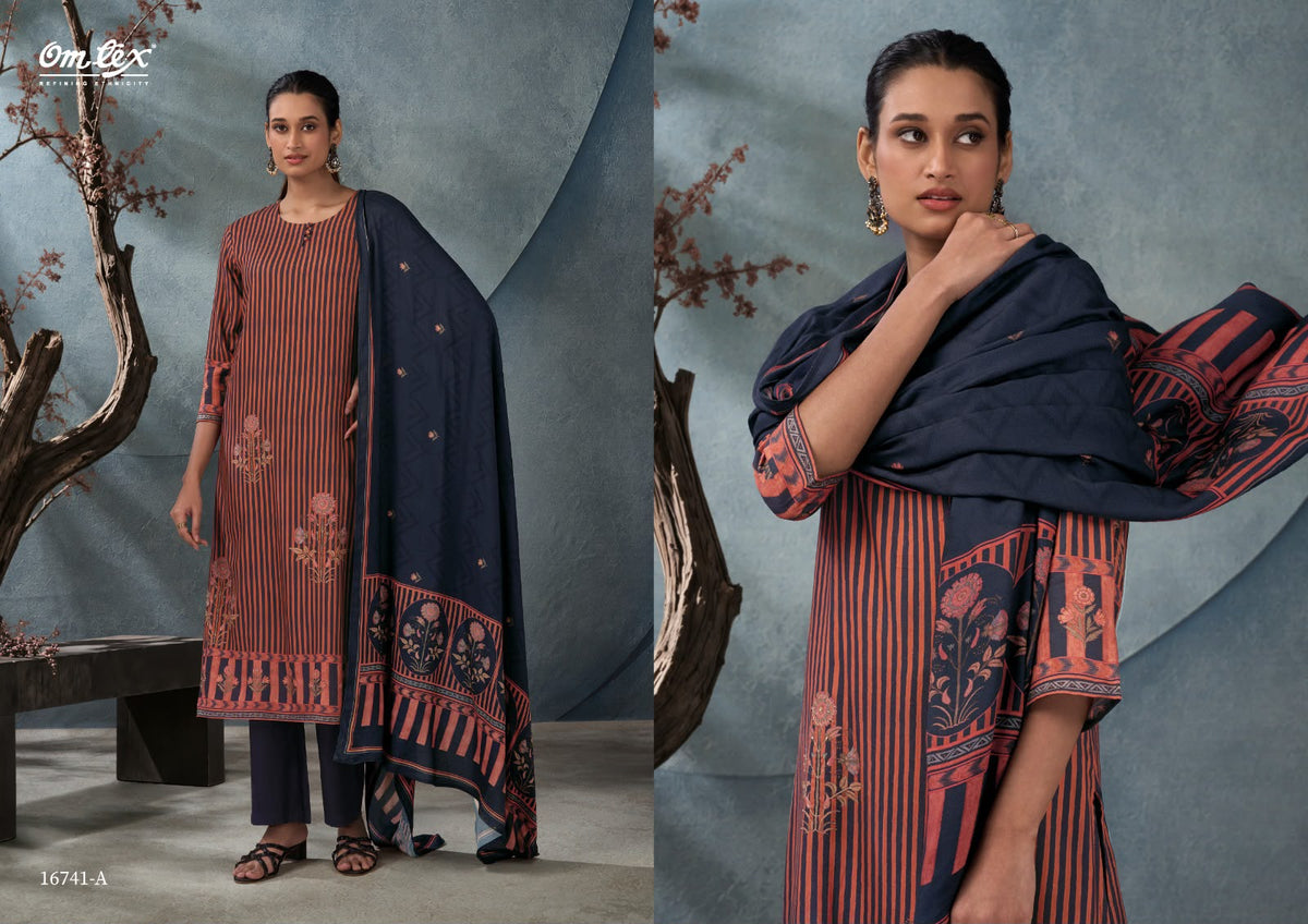 Ruh Omtex Pashmina Suits Wholesale Rate