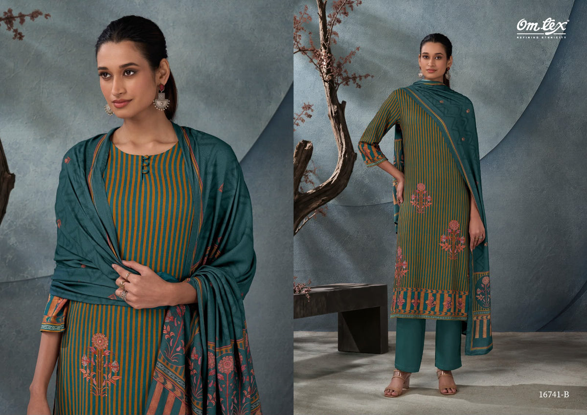 Ruh Omtex Pashmina Suits Wholesale Rate