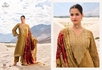 Ruh Rupali Viscose Velvet Suits Manufacturer India