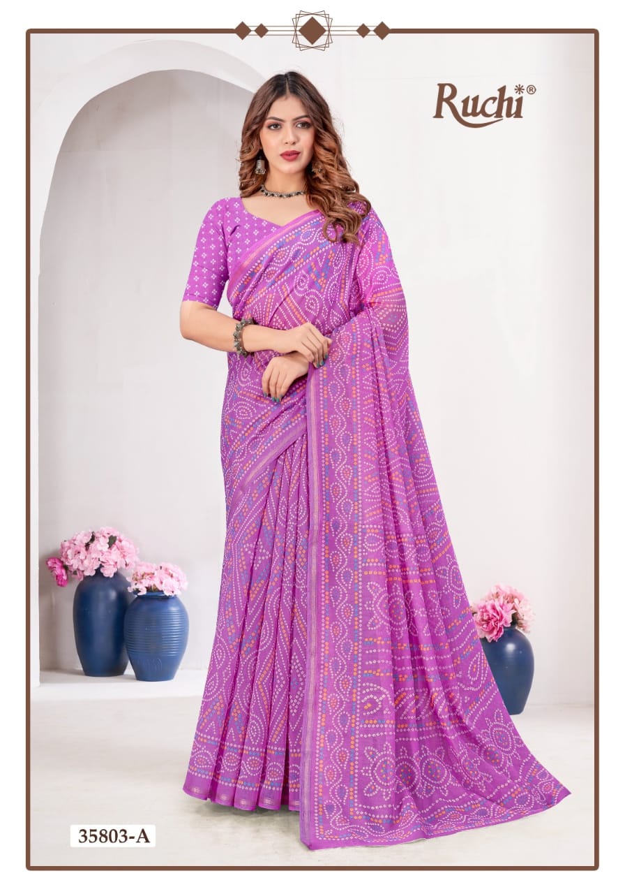 Ruhaani Vol 2 Ruchi Soft Linen Sarees Wholesale Price Kavya Style Plus