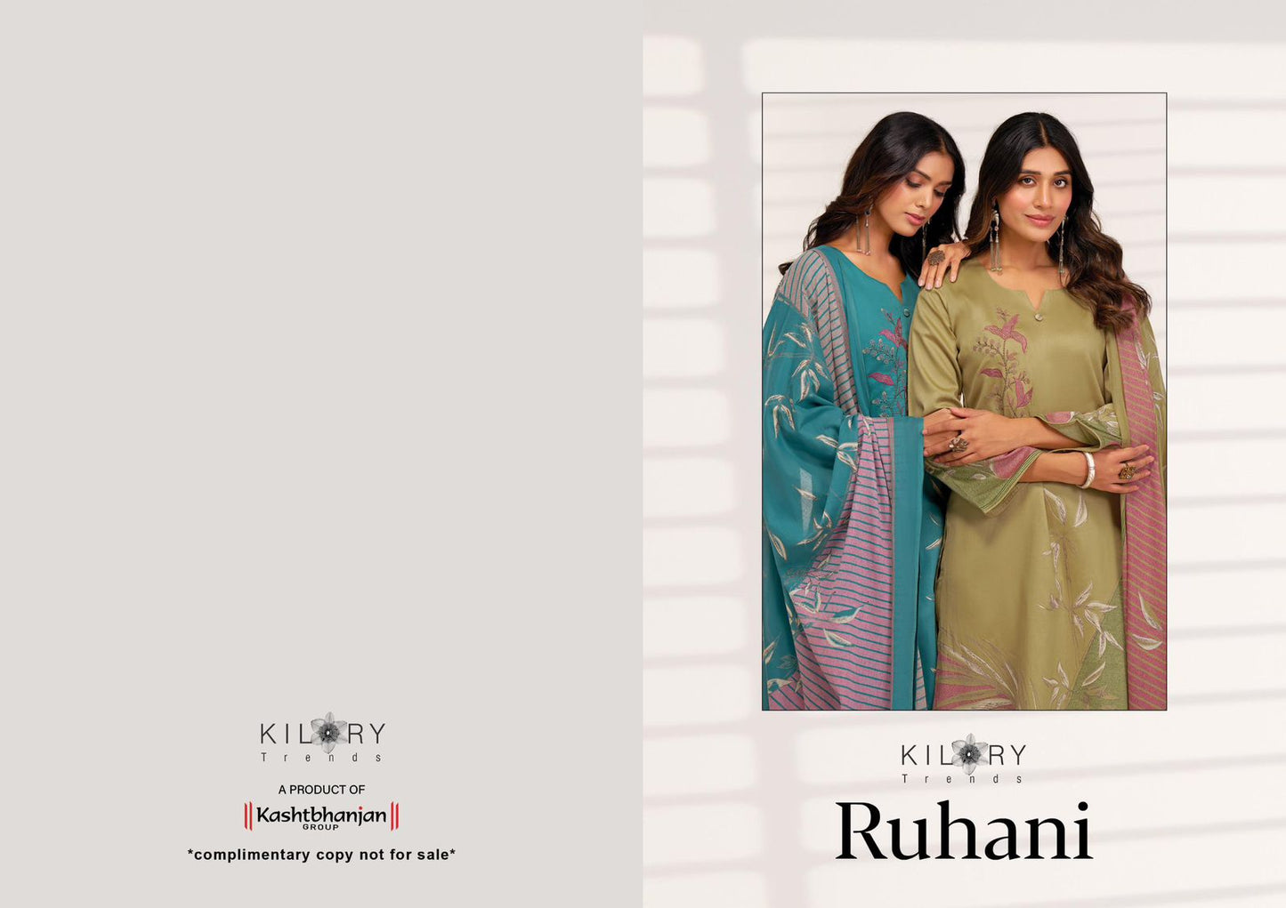 Ruhani Kilory Jam Cotton Pant Style Suits Exporter India