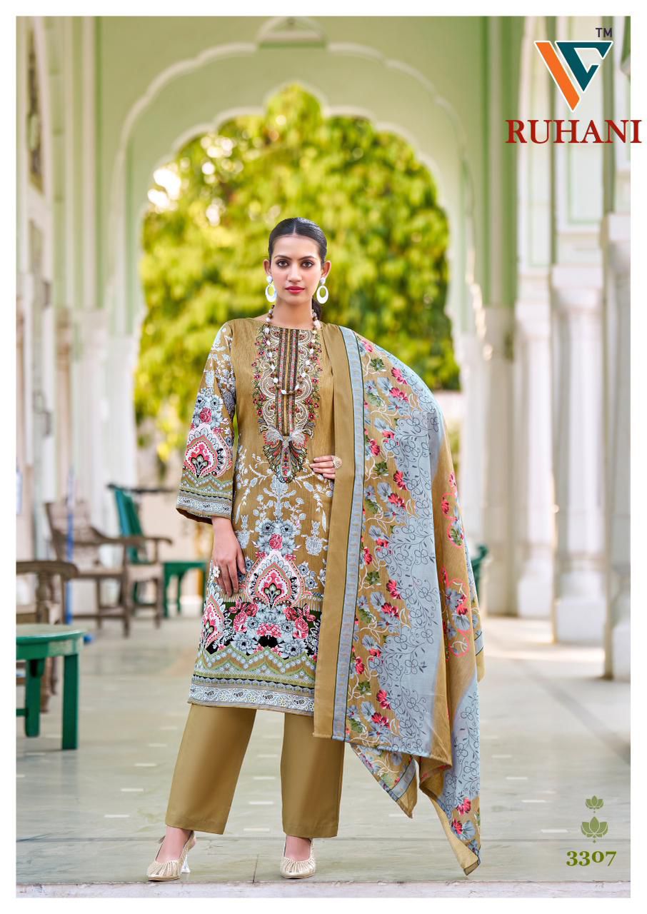 Ruhani Vol 33 Vandana Creation Cotton Karachi Salwar Suits Exporter Ahmedabad