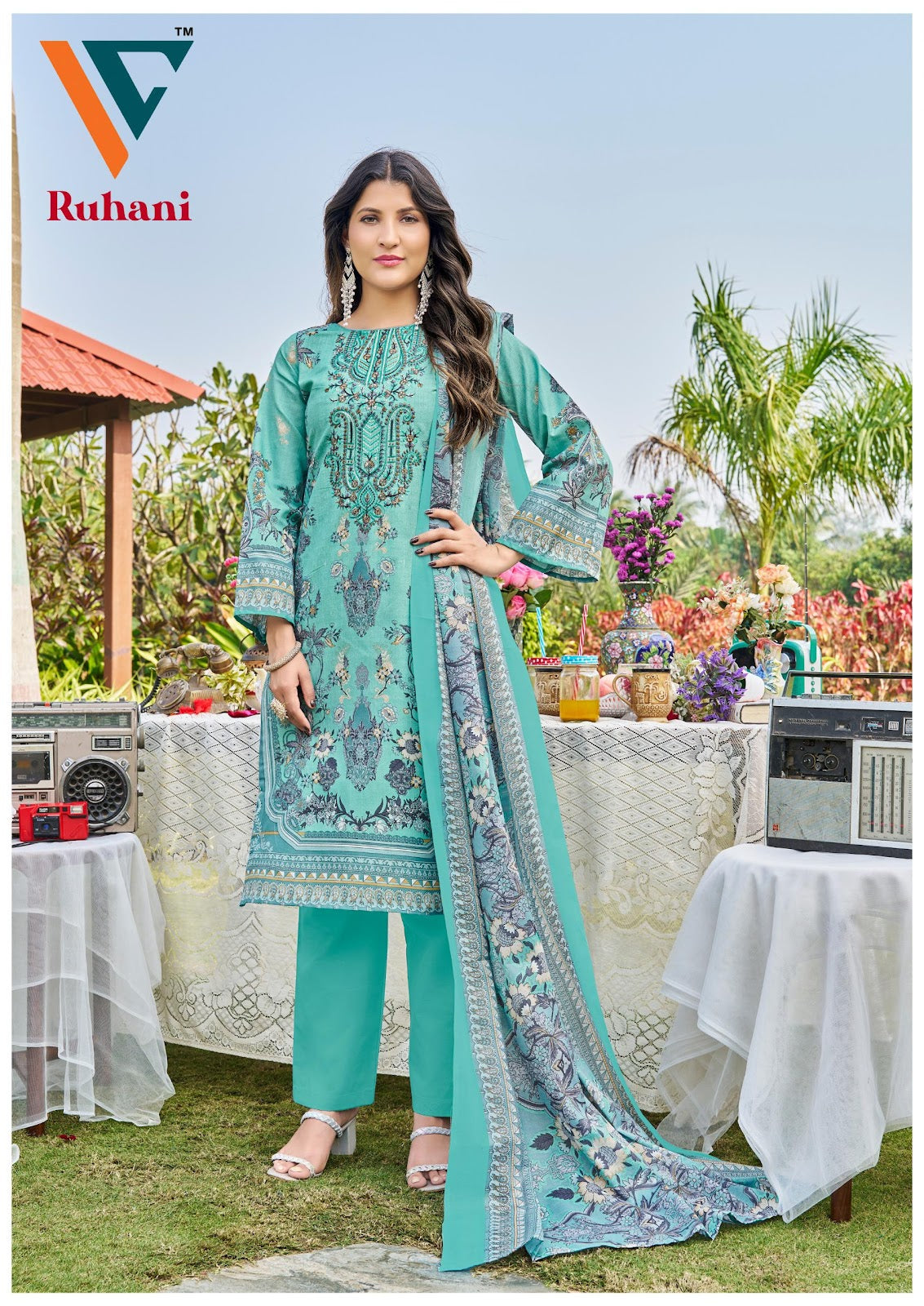 Ruhani Vol 35 Vandana Creation Cotton Karachi Salwar Suits Manufacturer Gujarat