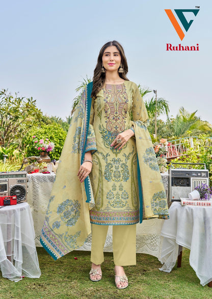Ruhani Vol 35 Vandana Creation Cotton Karachi Salwar Suits Manufacturer Gujarat