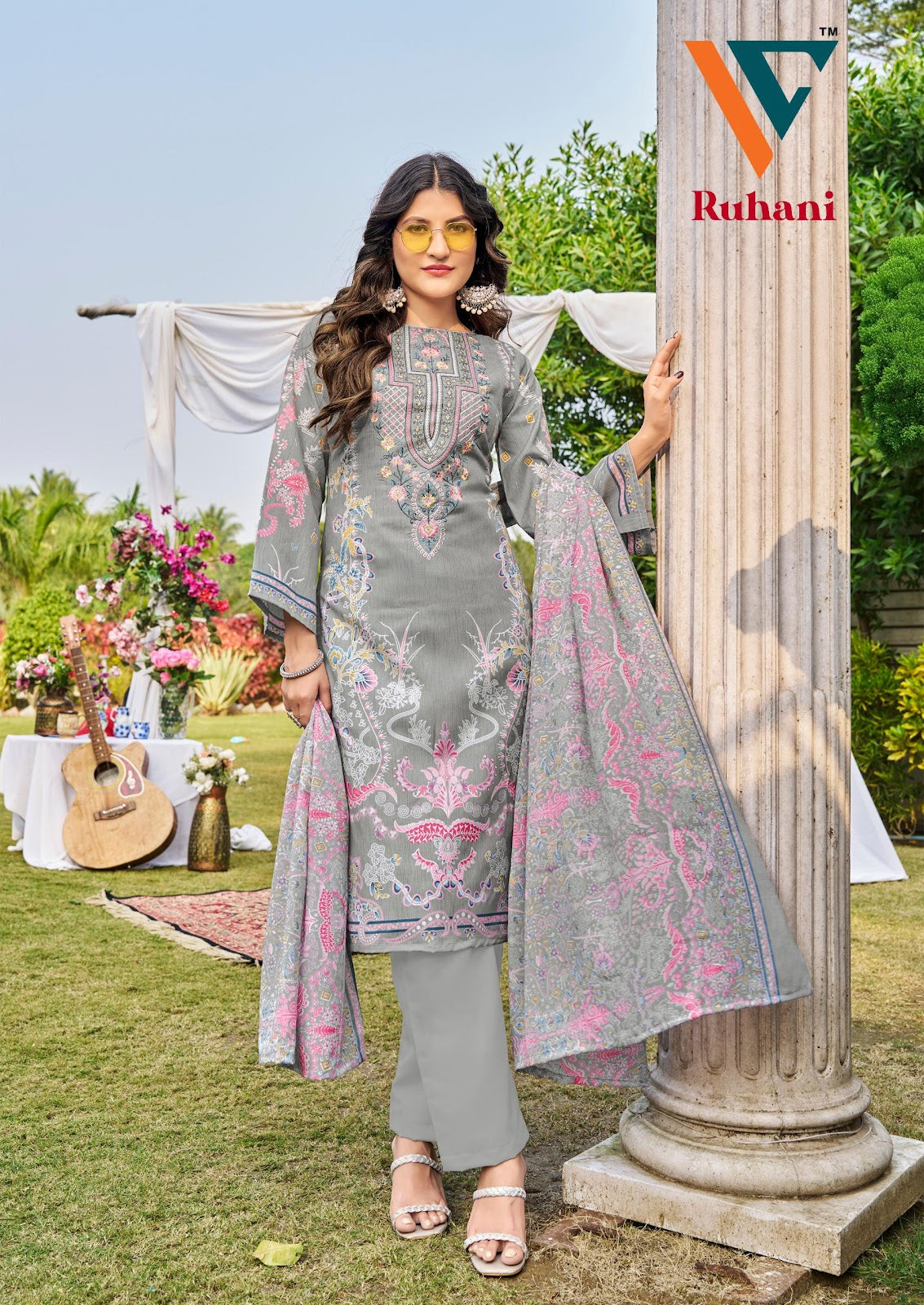 Ruhani Vol 35 Vandana Creation Cotton Karachi Salwar Suits Manufacturer Gujarat