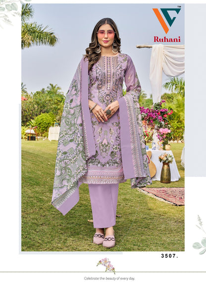 Ruhani Vol 35 Vandana Creation Cotton Karachi Salwar Suits Manufacturer Gujarat