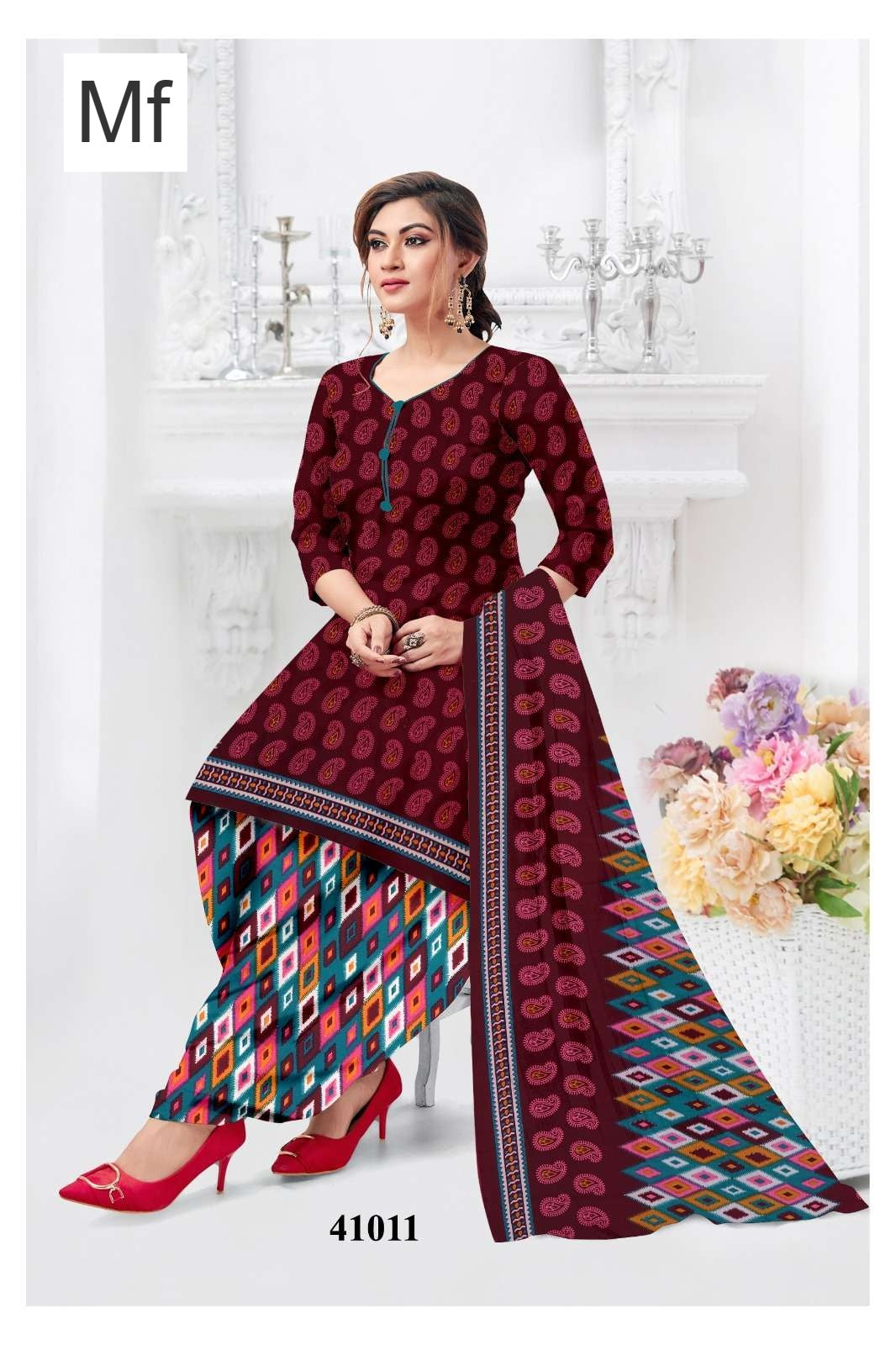 Ruhani Vol 41 Mf Micro Salwar Suits Wholesale Rate