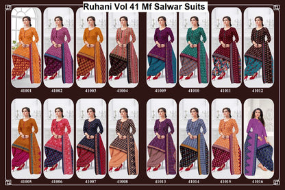 Ruhani Vol 41 Mf Micro Salwar Suits Wholesale Rate