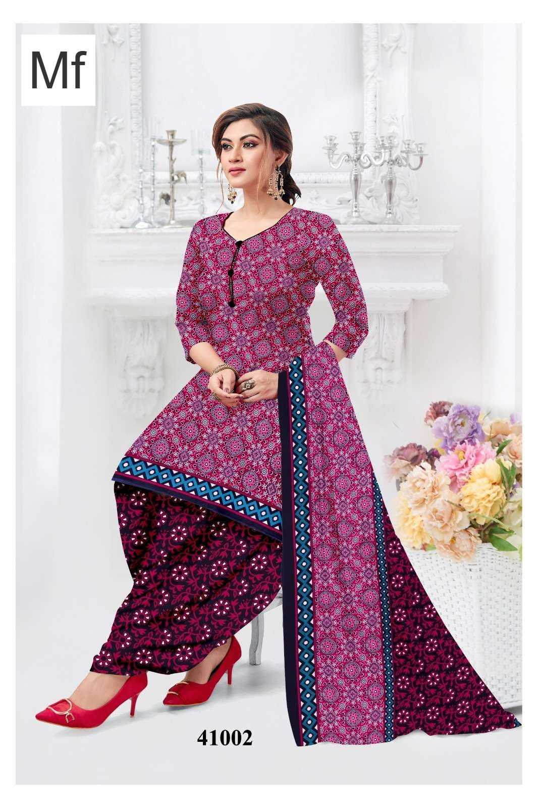 Ruhani Vol 41 Mf Micro Salwar Suits Wholesale Rate