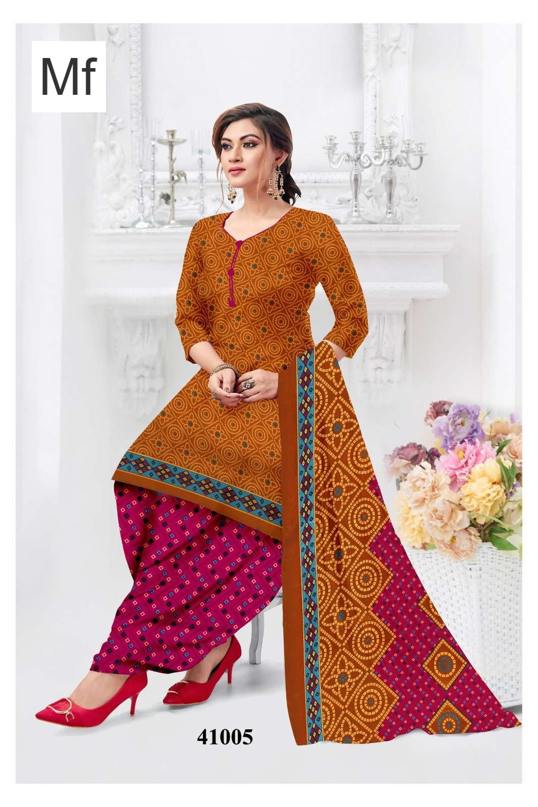 Ruhani Vol 41 Mf Micro Salwar Suits Wholesale Rate