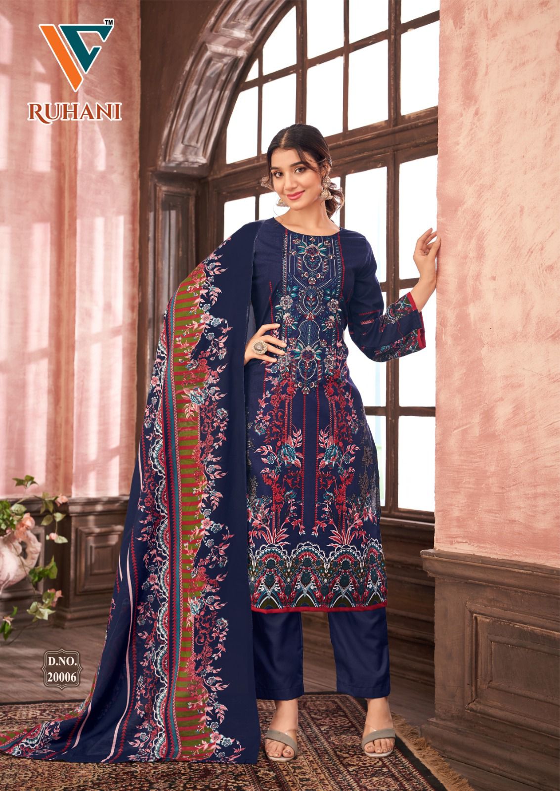 Ruhani? Vol 20 Vandana Creation Cotton Karachi Salwar Suits Wholesale