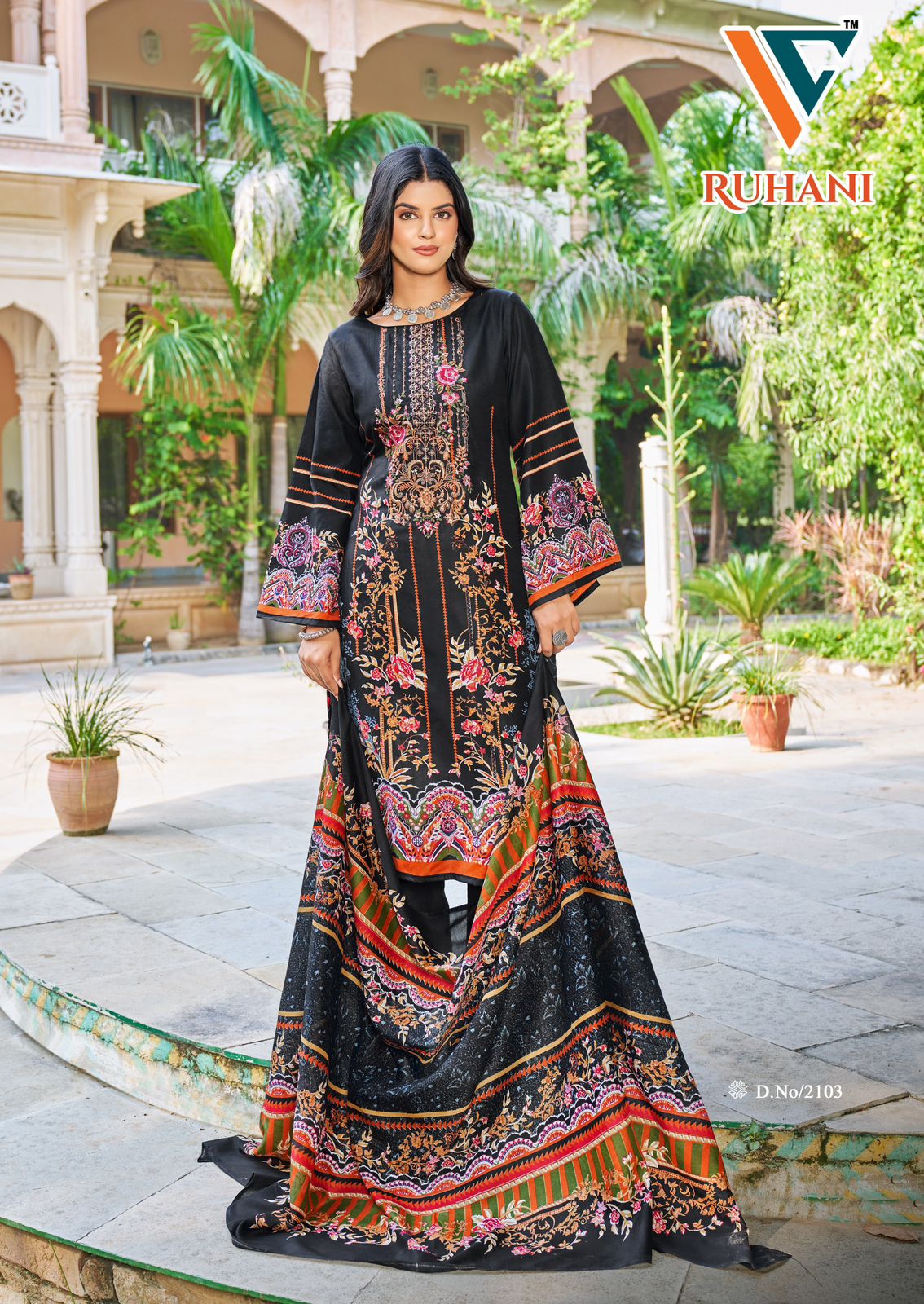 Ruhani? Vol 21 Vandana Creation Cotton Karachi Salwar Suits Wholesaler