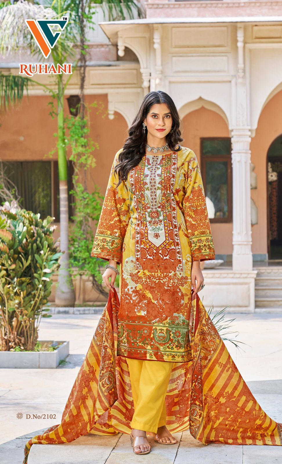 Ruhani? Vol 21 Vandana Creation Cotton Karachi Salwar Suits Wholesaler