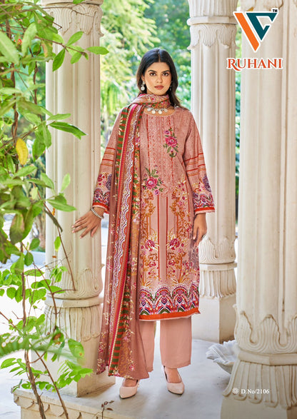 Ruhani? Vol 21 Vandana Creation Cotton Karachi Salwar Suits Wholesaler