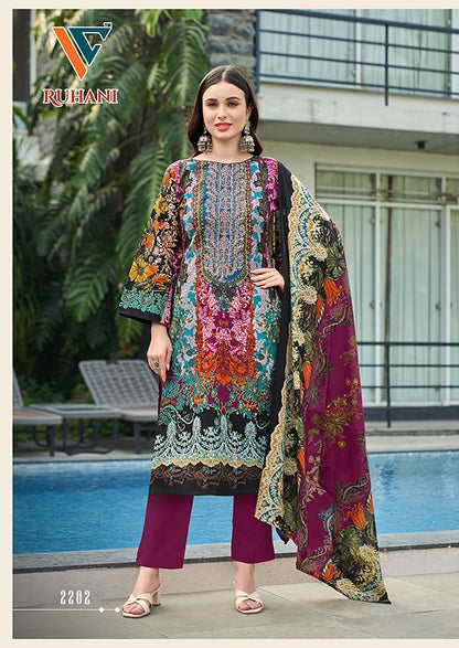 Ruhani? Vol 22 Vandana Creation Cotton Karachi Salwar Suits Wholesale Price